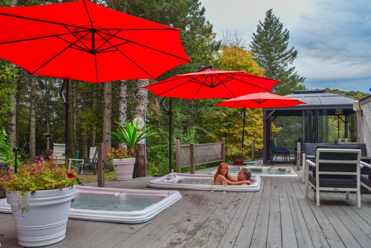 Auberge Hotel Spa Watel Sainte-Agathe-des-Monts Extérieur photo